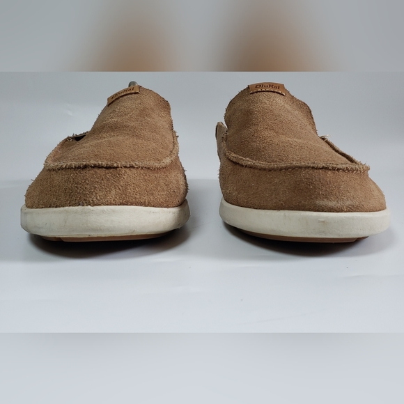 Olukai Nalukai Kala Men\'s Slip On Tan Suede Shoe Size 12 main image 7